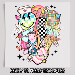 Retro Nurse Collage