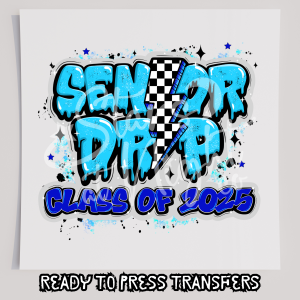 Senior Drip Blue
