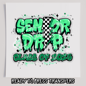 Senior Drip Green