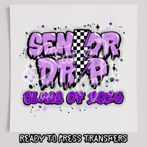 Senior Drip Purple