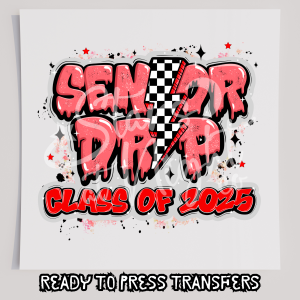 Senior Drip Red