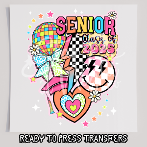 Retro Senior Class Of 2025 Collage